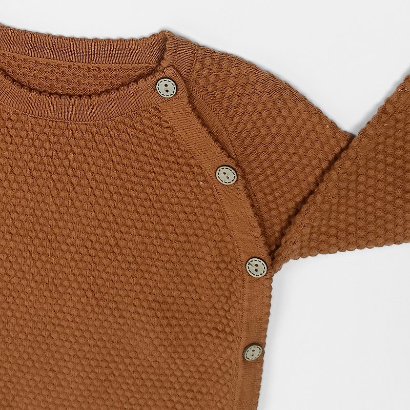 Custom Cotton Soft Honeycomb Toddler Girls Boutique Clothing Set Winter Baby Kids 2 Piece Textured Knit Clothes Sets