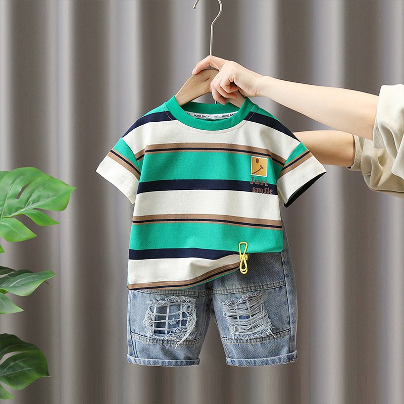 Little Boys Printed Clothes Set Baby Boy Clothes Birthday Gift Baby Boys' Clothes Sets