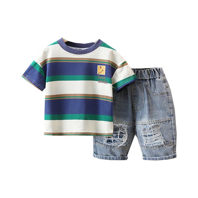 Little Boys Printed Clothes Set Baby Boy Clothes Birthday Gift Baby Boys' Clothes Sets
