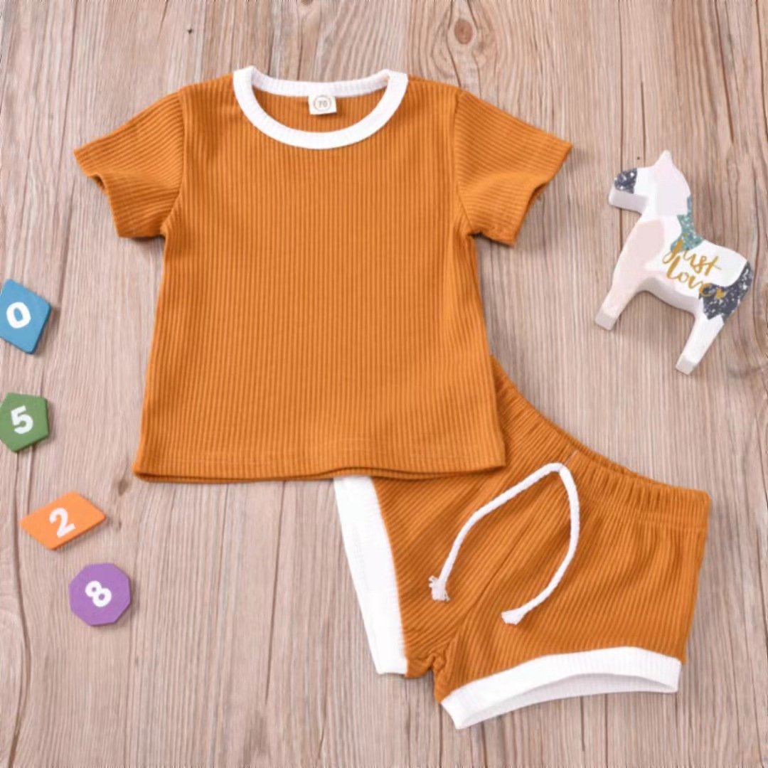 2024 boys clothing sets summer kid clothes unisex baby boy clothes summer toddler boy clothes