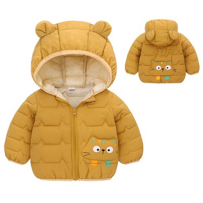 Best Seller Infant Toddler Jacket Baby Girl Winter Warm Comfortable Jacket Kids Child Hooded thick fur jackets