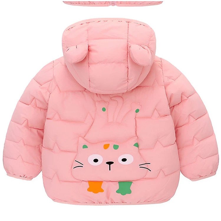 Best Seller Infant Toddler Jacket Baby Girl Winter Warm Comfortable Jacket Kids Child Hooded thick fur jackets
