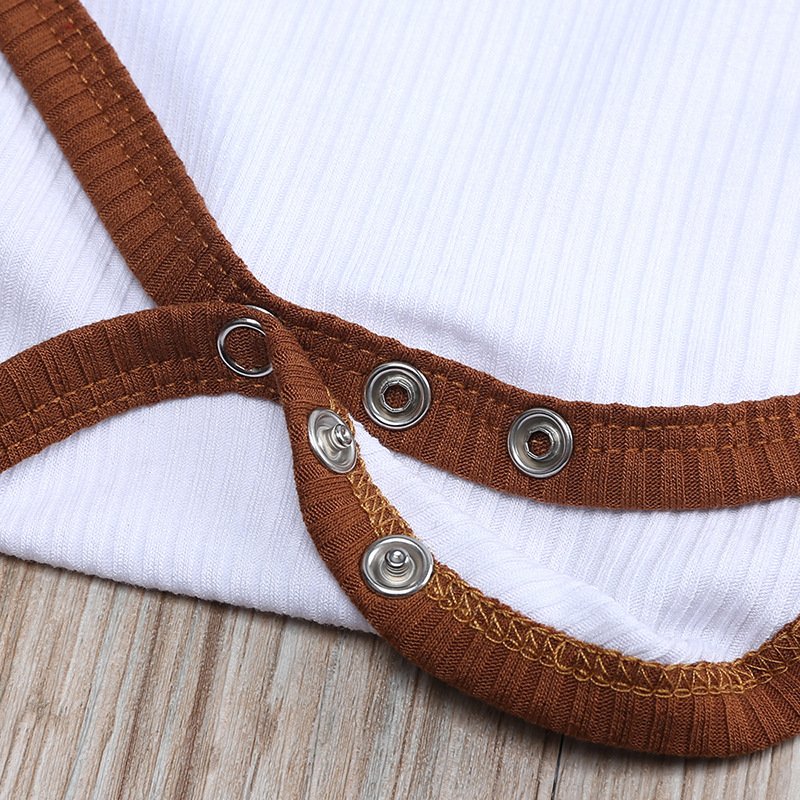 Summer infant newborn wear soft baby girls boy ribbed clothes sets short sleeve bodysuits+shorts 2PCs clothing outfits custom
