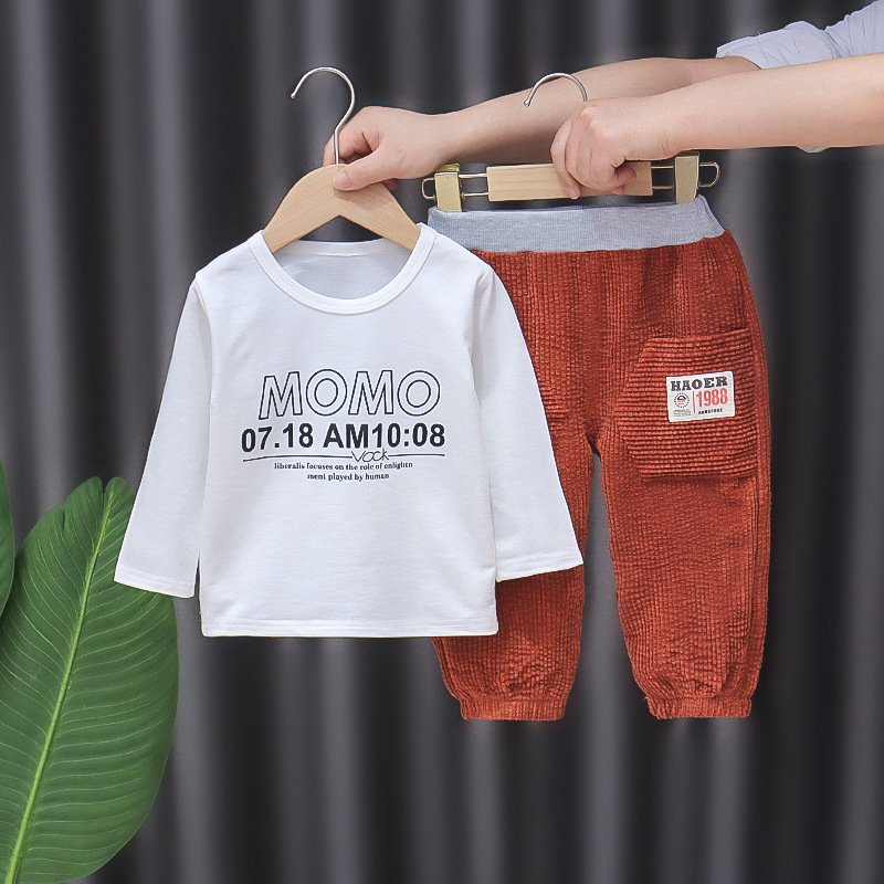 Boys' Little Suit Three Piece Set Baby Spring and Autumn New British Dress Children's Wear