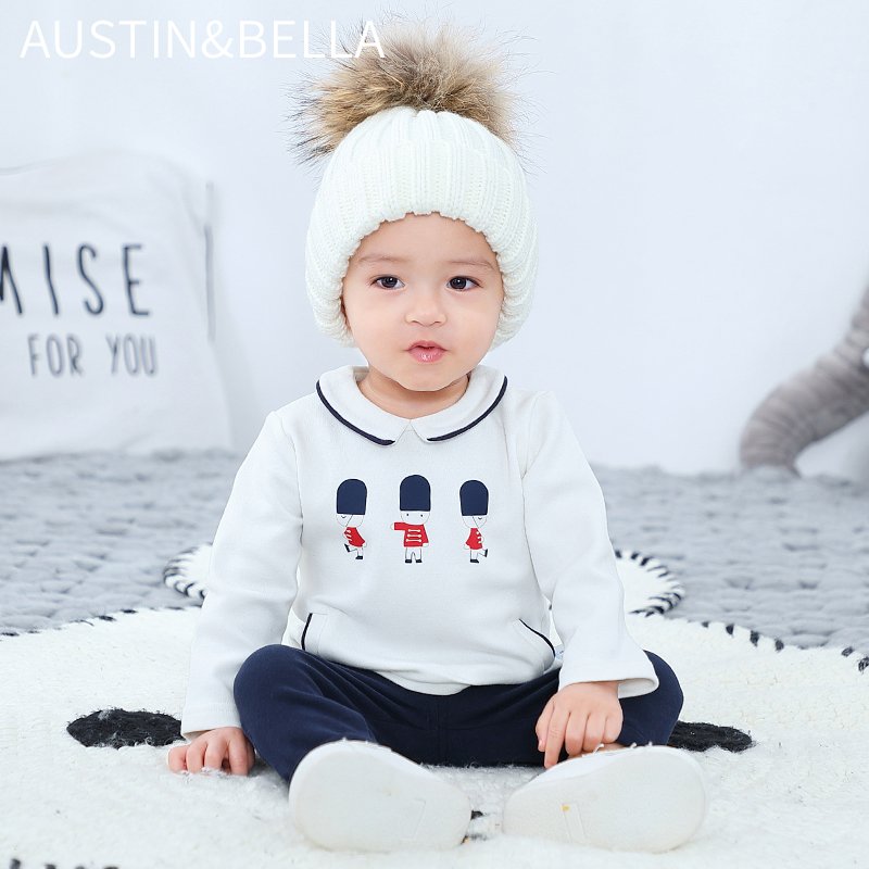 INS Kids Boys Tracksuits Summer Waffle Cotton Shirts Pockets Pants 2 pieces Children Clothing Sets Toddler Clothing Sets
