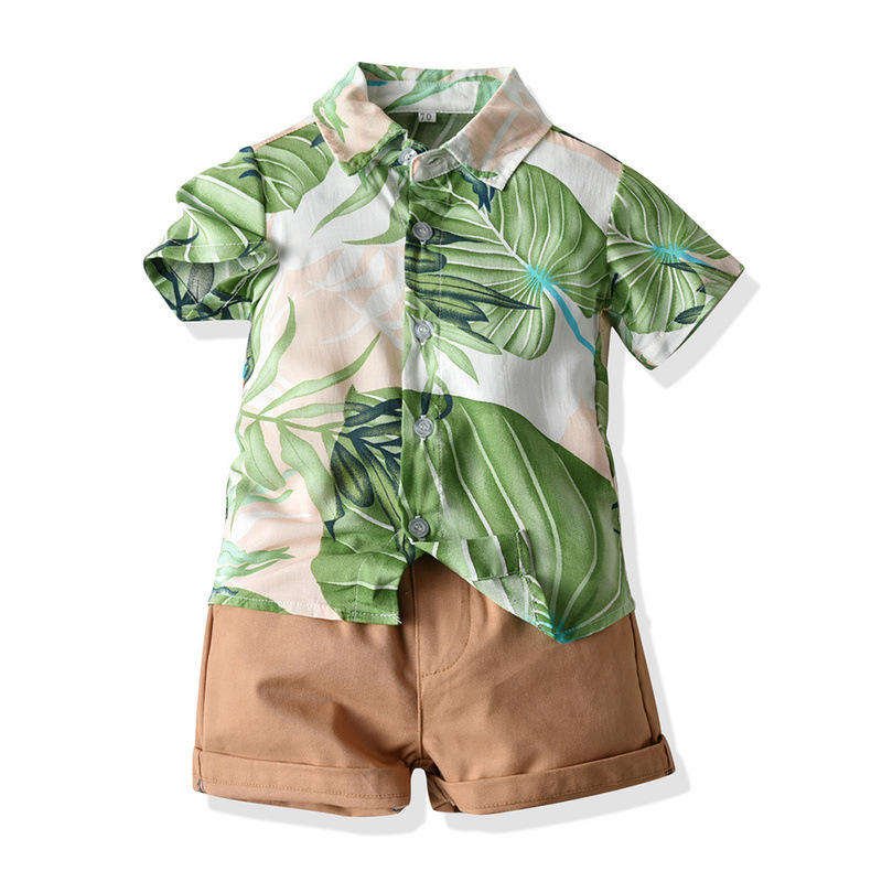 Fuyu boys clothing sets 3-4 years handsome baby clothes boys 0-3 month Wholesale Children clothing set