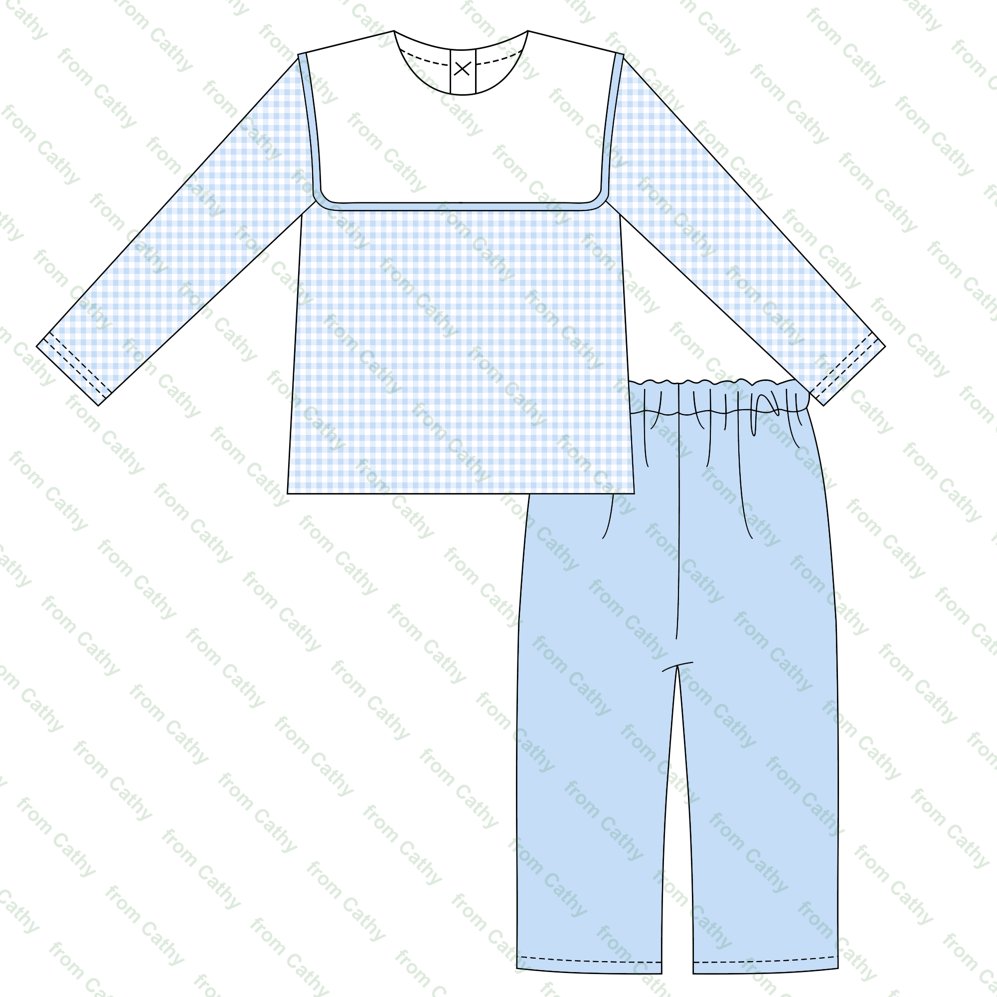 New winter long sleeve kids boys clothing sets 8 year old to 12 year khaki gingham top and straight pant outfit for toddler boy