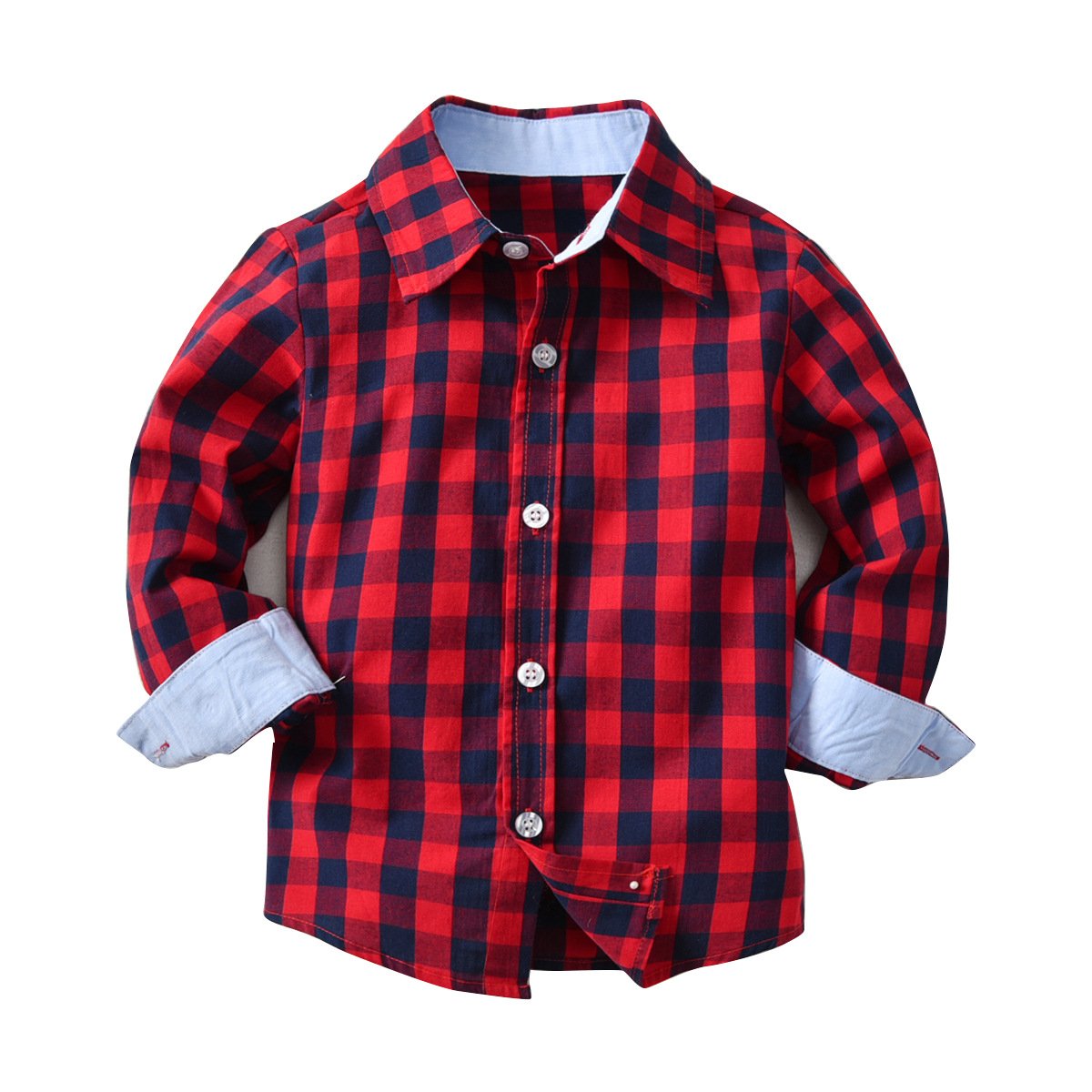Good Quality Children Gentleman Formal Birthday Suit Red Plaid Shirts +long pants+Vest kids 3pcs BoySets 20A513