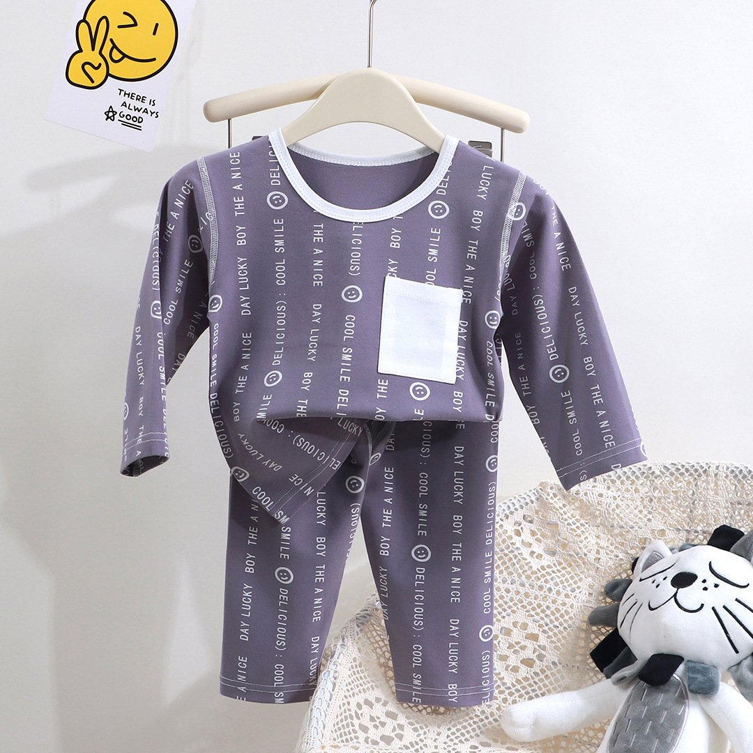 Factory Direct Sale New Designs Kids Pajama Sets Casual Cotton Kids Girls' Pajama Sets 90-160 cm Pajama Sets