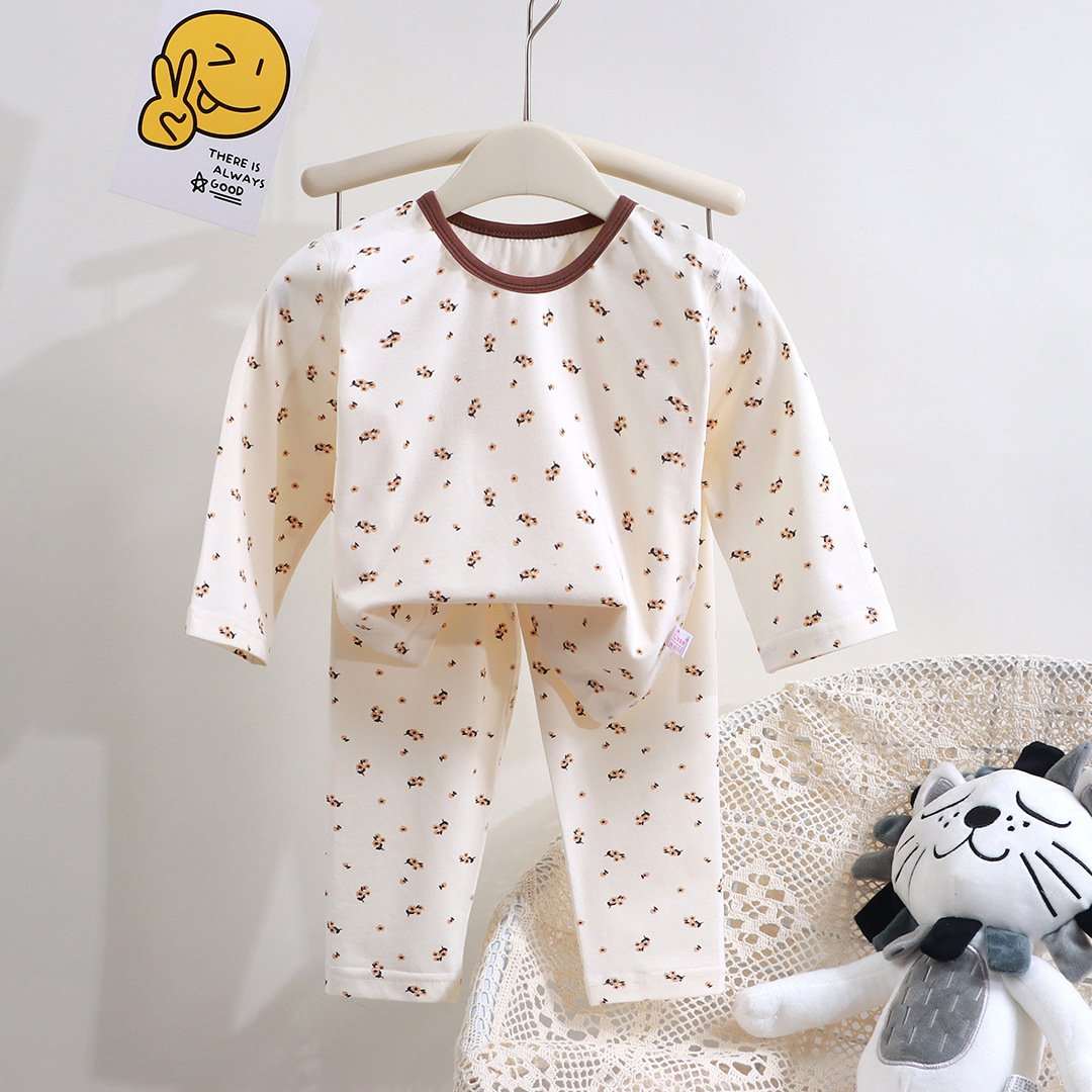 Factory Direct Sale New Designs Kids Pajama Sets Casual Cotton Kids Girls' Pajama Sets 90-160 cm Pajama Sets
