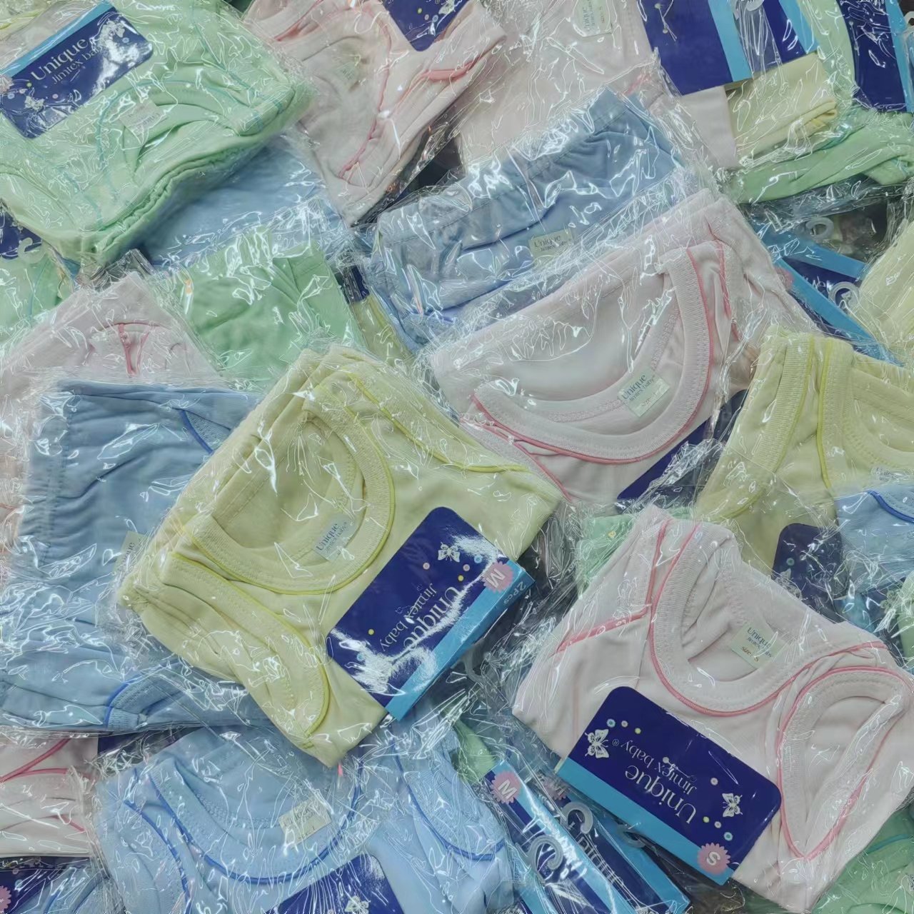 Baby clothing sets baby Summer underwear Boys Girls pajamas 2 Pieces overstock assorted leftover surplus