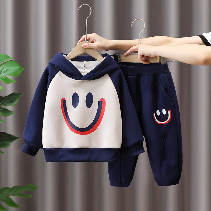 boys and girls Clothing 2023 toddler boys clothing sets Three Piece Set Female Children's Spring Clothing