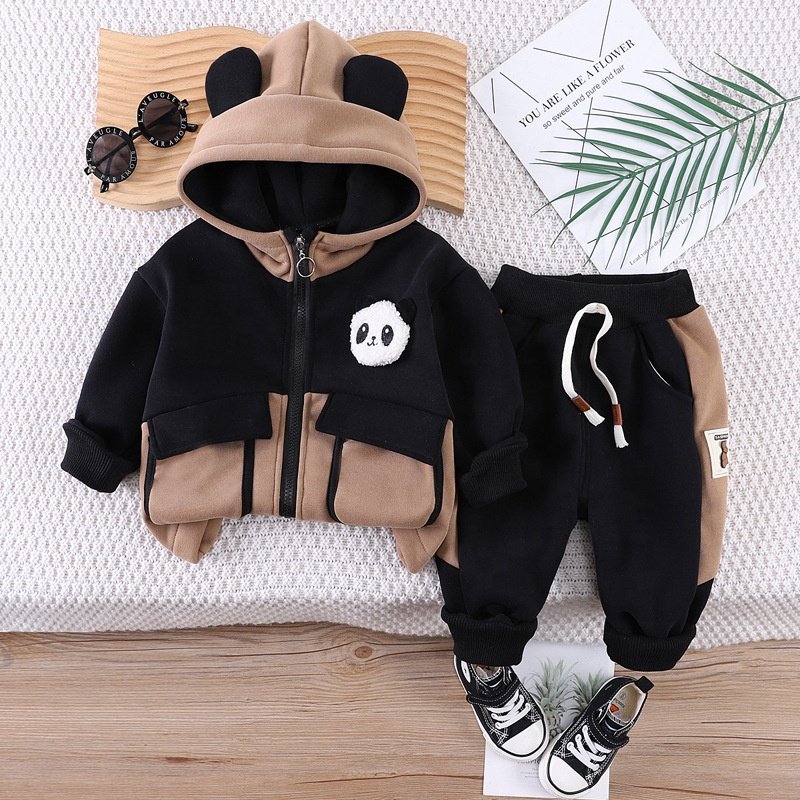Children's Clothing Autumn winter hoodies set boys 2pcs boys clothing winter sets