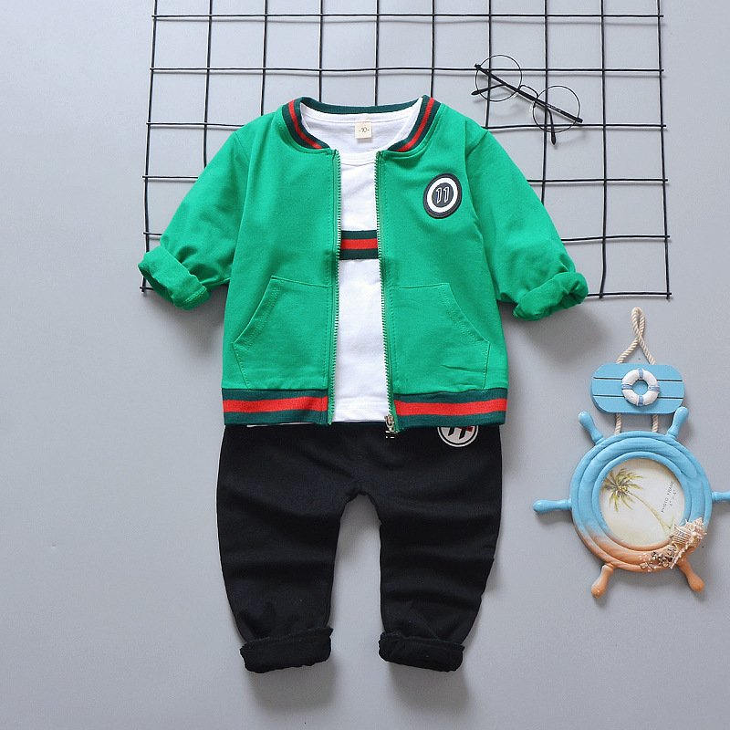 Supply Spring Autumn Kids Clothing Sets For Boys Long Sleeves Boys Sweat Suit Set Cool Boy Clothing Sets