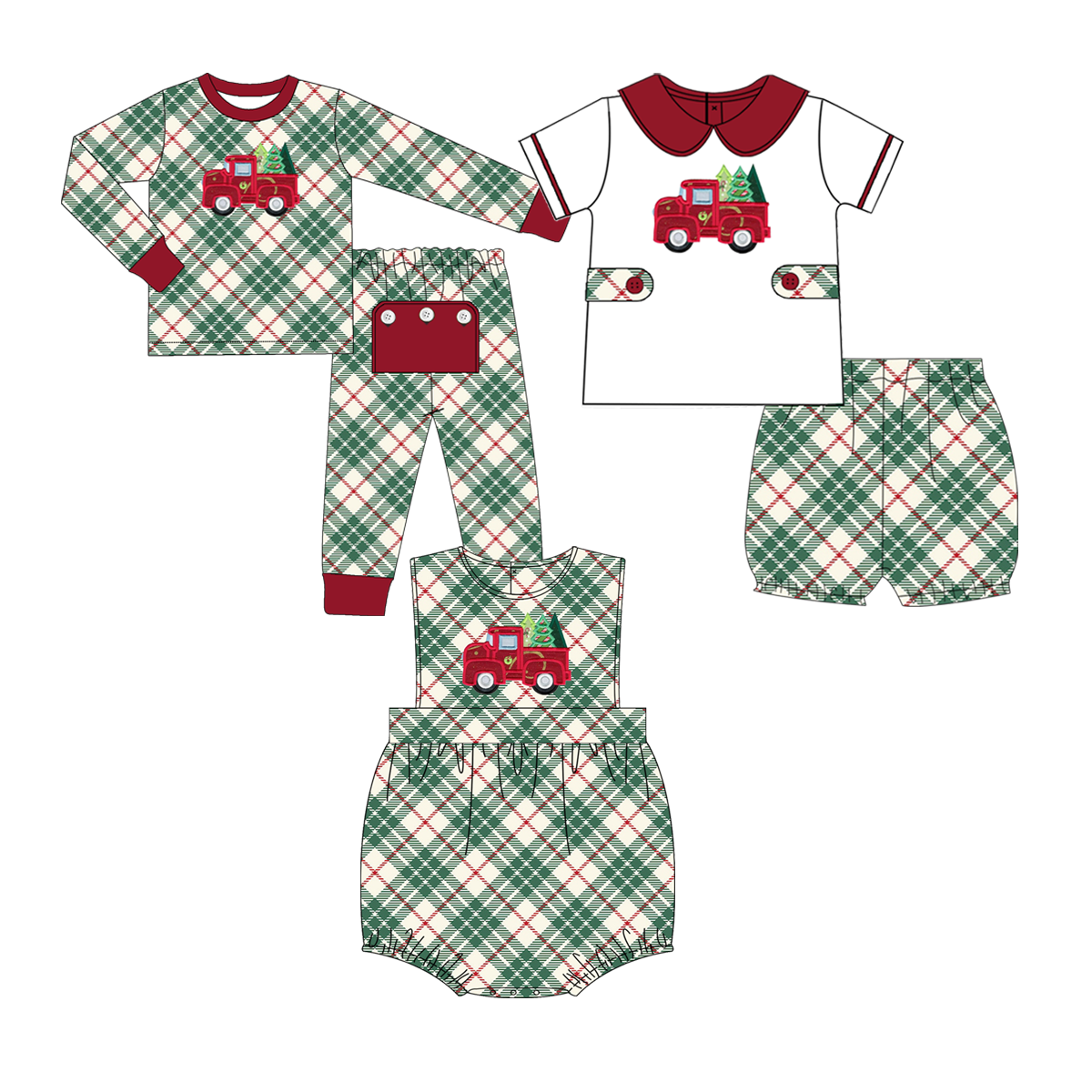Fall Halloween pumpkin smocked baby clothing set kids outfits boy sleepwear boy clothing set