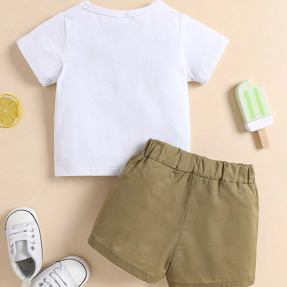 2025 Summer Kids Clothing Set / Baby New Fashion Twin Set / New Born Baby Short Set