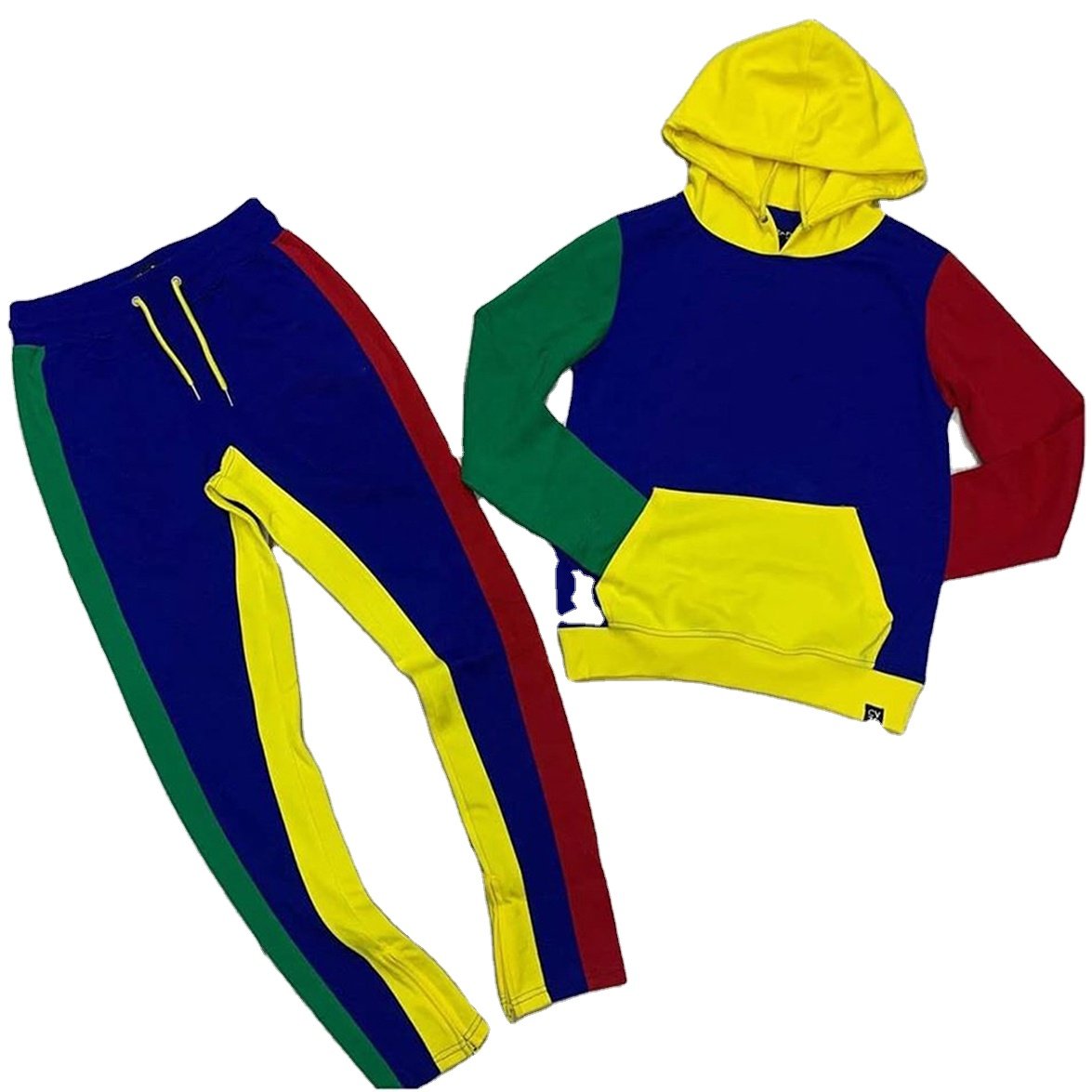 New Arrival Boys Hoodies Sweatpants Designer Jogging Sets Custom Logo Boys Fleece Sweatsuits Tracksuits Winter Sets Kid Clothing