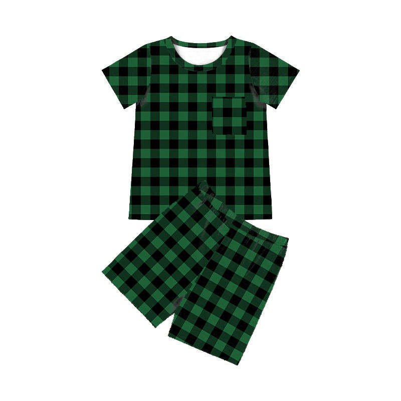 New fashion comfortable low cost polyester and cotton custom pattern printed kids boys clothing sets