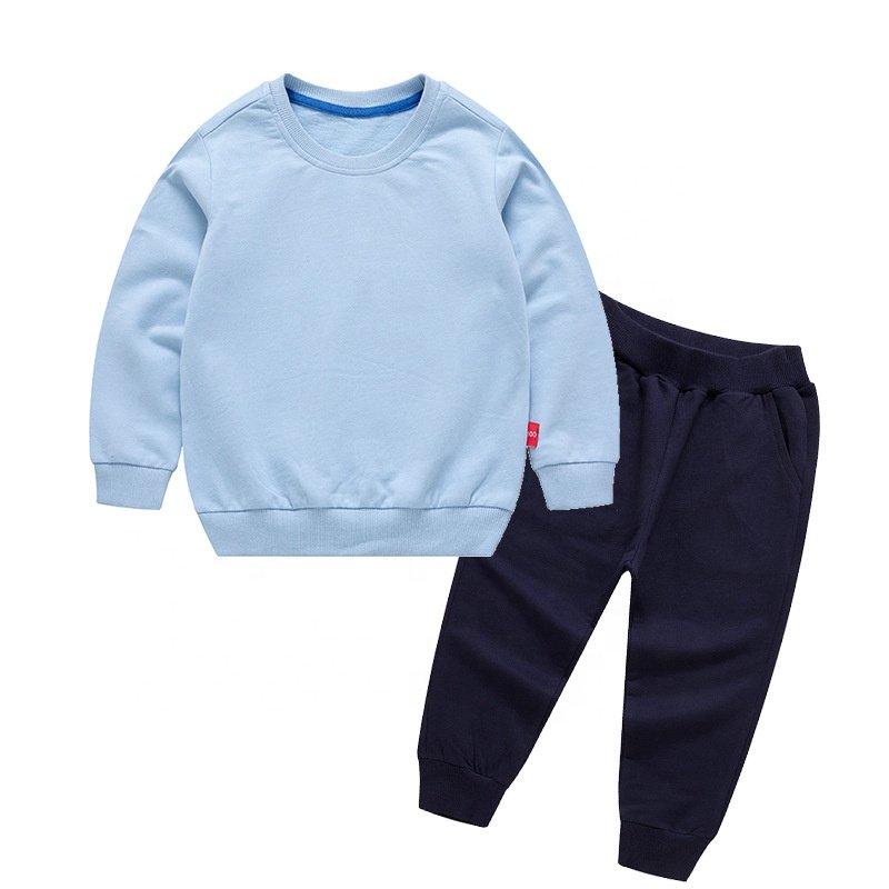 2020 new design fashion wholesale custom kids hoodie clothing sets streetwear sweatwears&pants kids clothes wear clothing