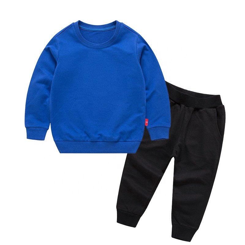 2020 new design fashion wholesale custom kids hoodie clothing sets streetwear sweatwears&pants kids clothes wear clothing
