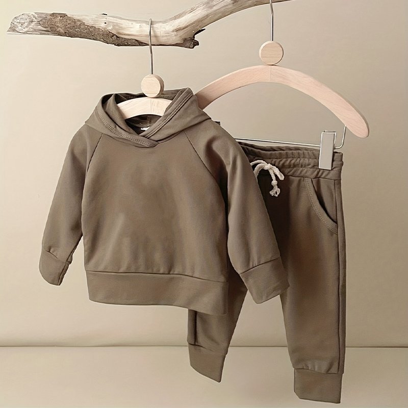 Organic cotton children's tracksuits jogger set kids custom boys clothing sets kids sweatsuit sets children clothes streetwear