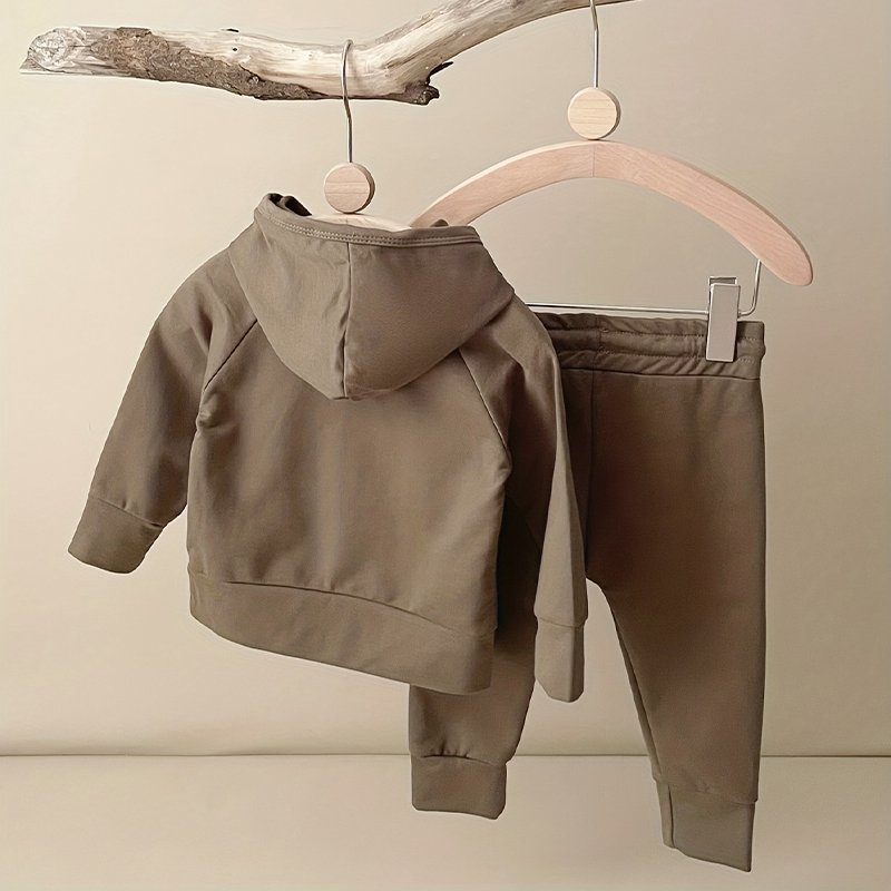 Organic cotton children's tracksuits jogger set kids custom boys clothing sets kids sweatsuit sets children clothes streetwear