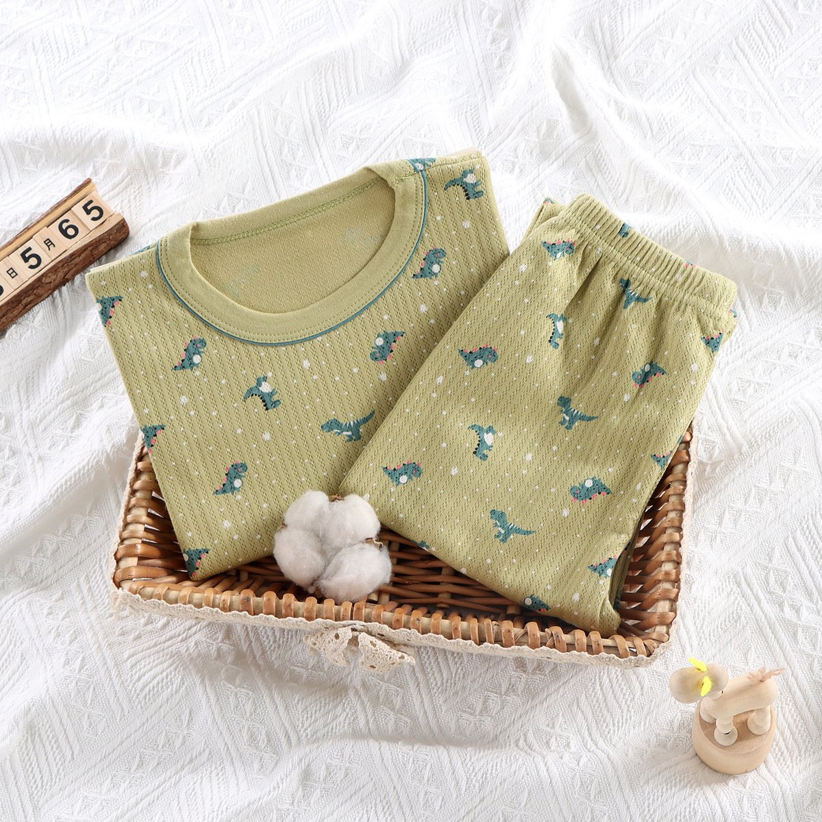 Wholesale Autumn Boys Girls Wear Sleepwears Clothing Sleepwear for Boys Homewear Kids Long Sleeve Pajamas Sets