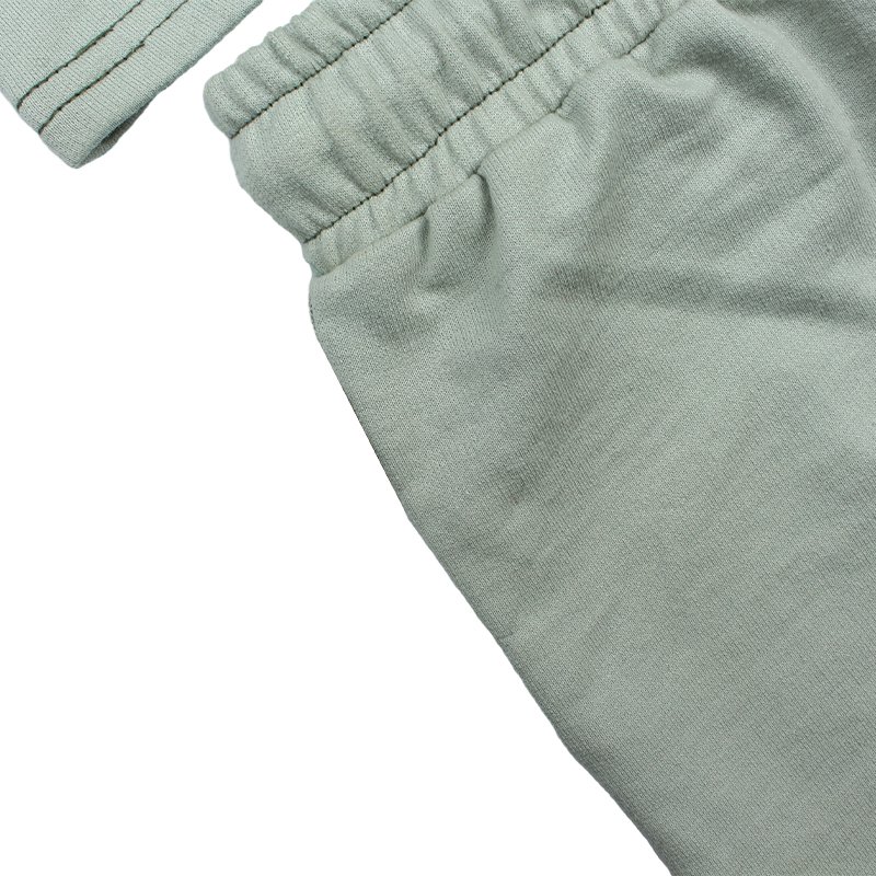 Bamboo cotton kid t shirt and shorts french terry toddler Boys clothing sets customize kids sets two piece children clothes