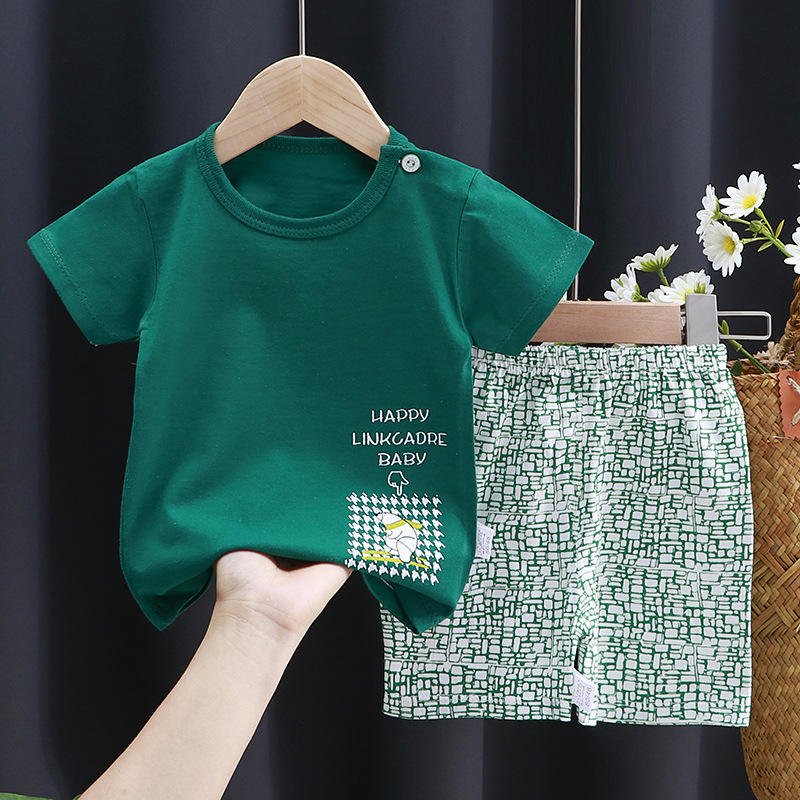 custom kids tales toddler summer fashion clothing set children boys girls bulk wholesale blank kids clothes sets supplier
