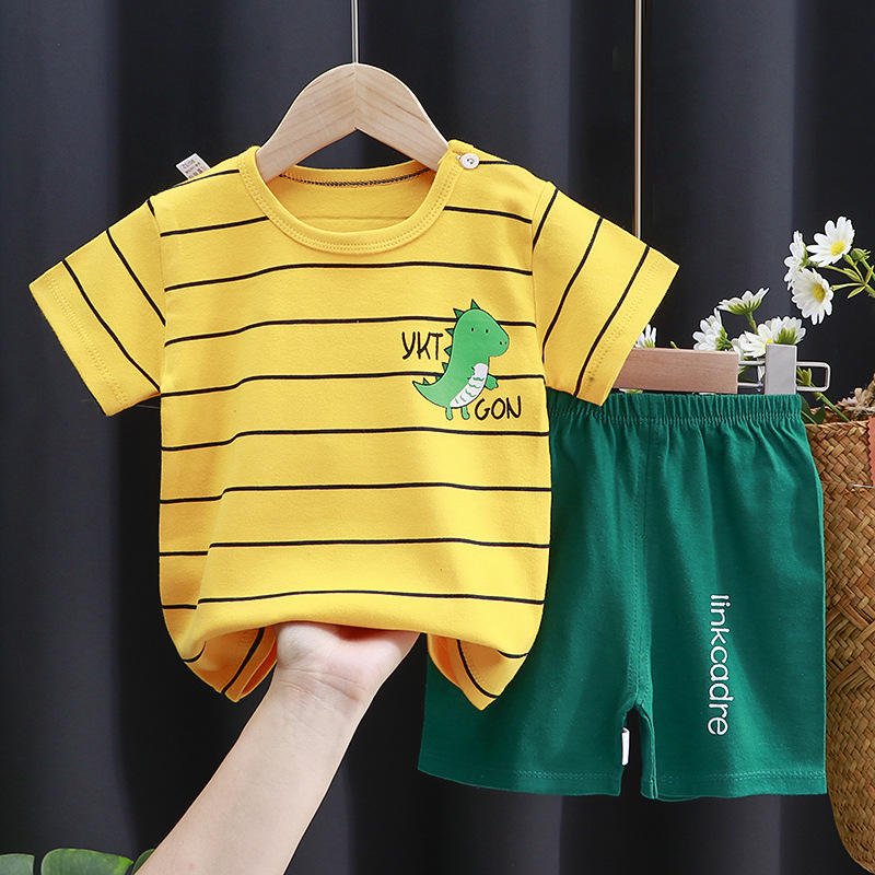 custom kids tales toddler summer fashion clothing set children boys girls bulk wholesale blank kids clothes sets supplier