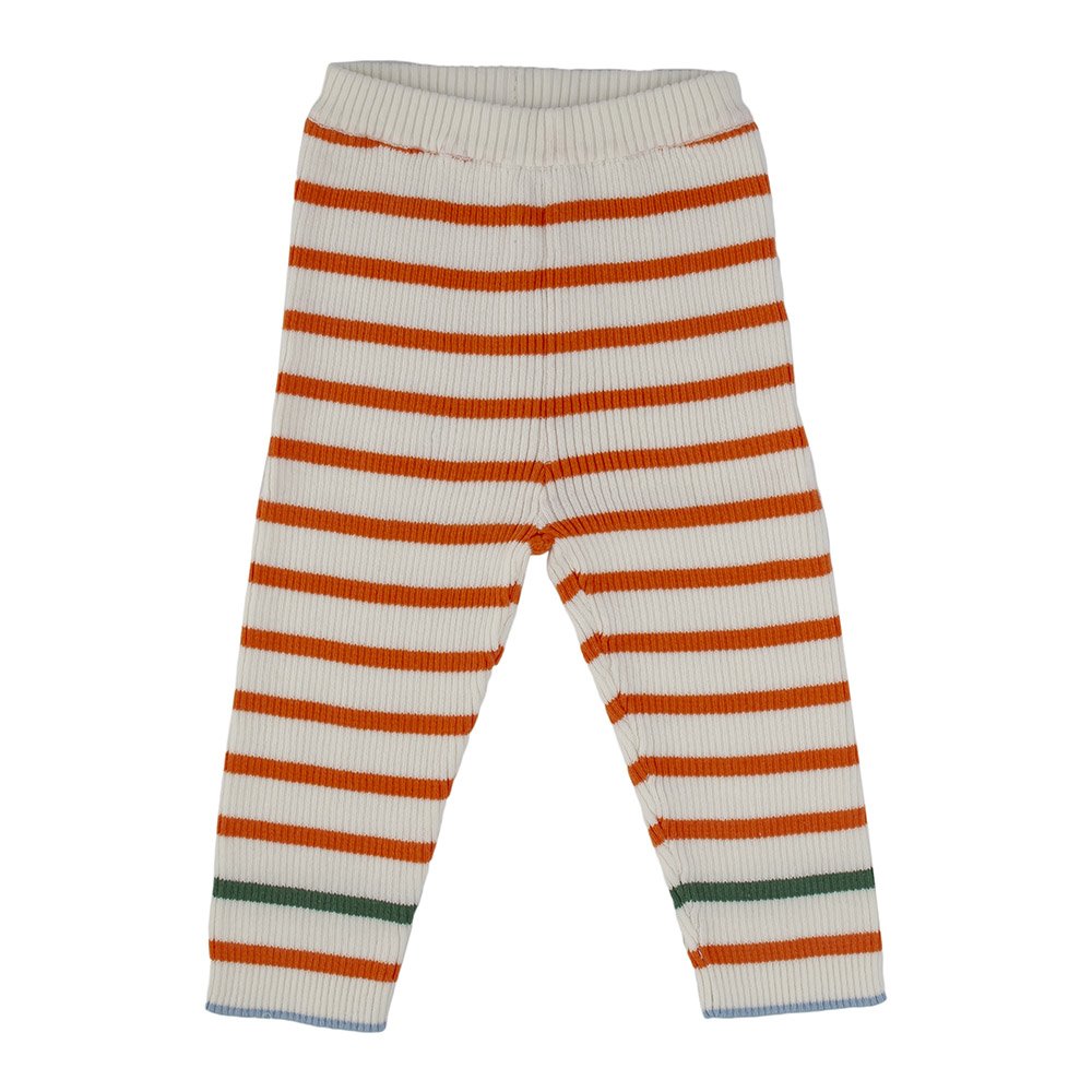 Custom knitted Baby Girl Boy Clothes Set stripe sweater thick Ribbed Cotton Baby Clothing Sets