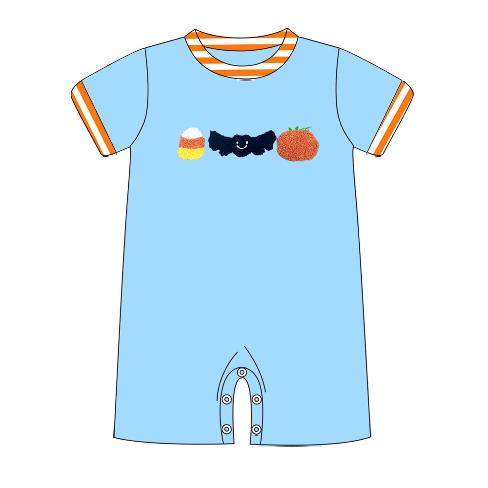 boyis best selling boys French knot Halloween trio clothes boys clothing sets wholesale