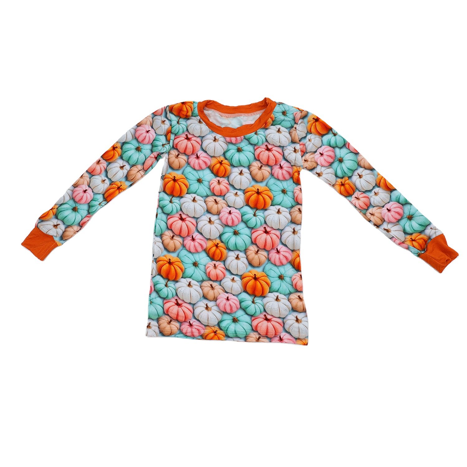 High Quality Custom Kids boys Bamboo Clothes Baby Toddler Halloween Checker Print pajamas set clothing