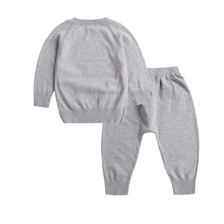 Factory OEM cotton kntited cheap newborn baby boy clothing set 2016 Baby Winter Clothes Baby Clothing Sets