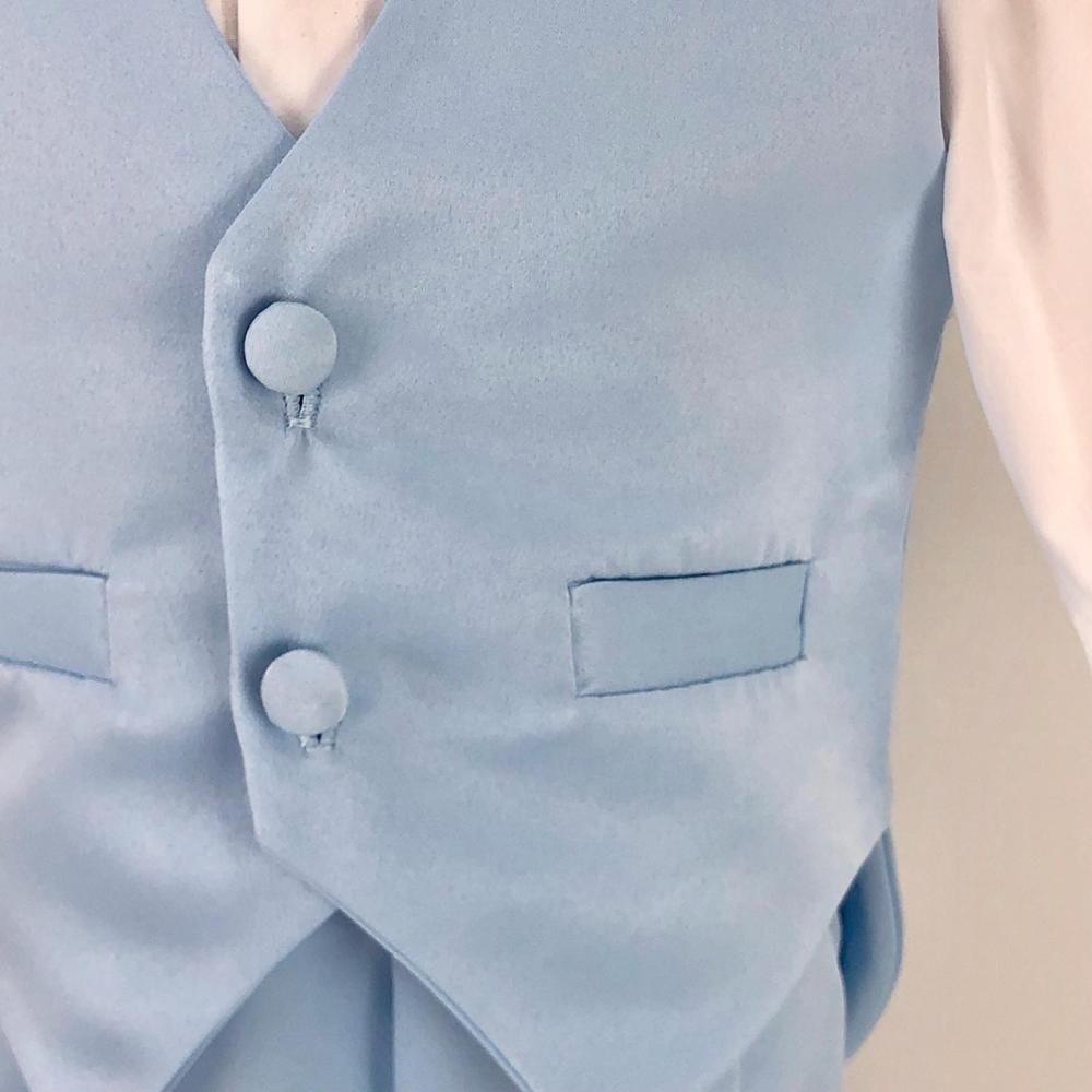 Modern Luxury Newborn New Design Kids Clothing Comfortable Custom Party Birthday Wholesale High Quality Blue Baby Boy Suits Set