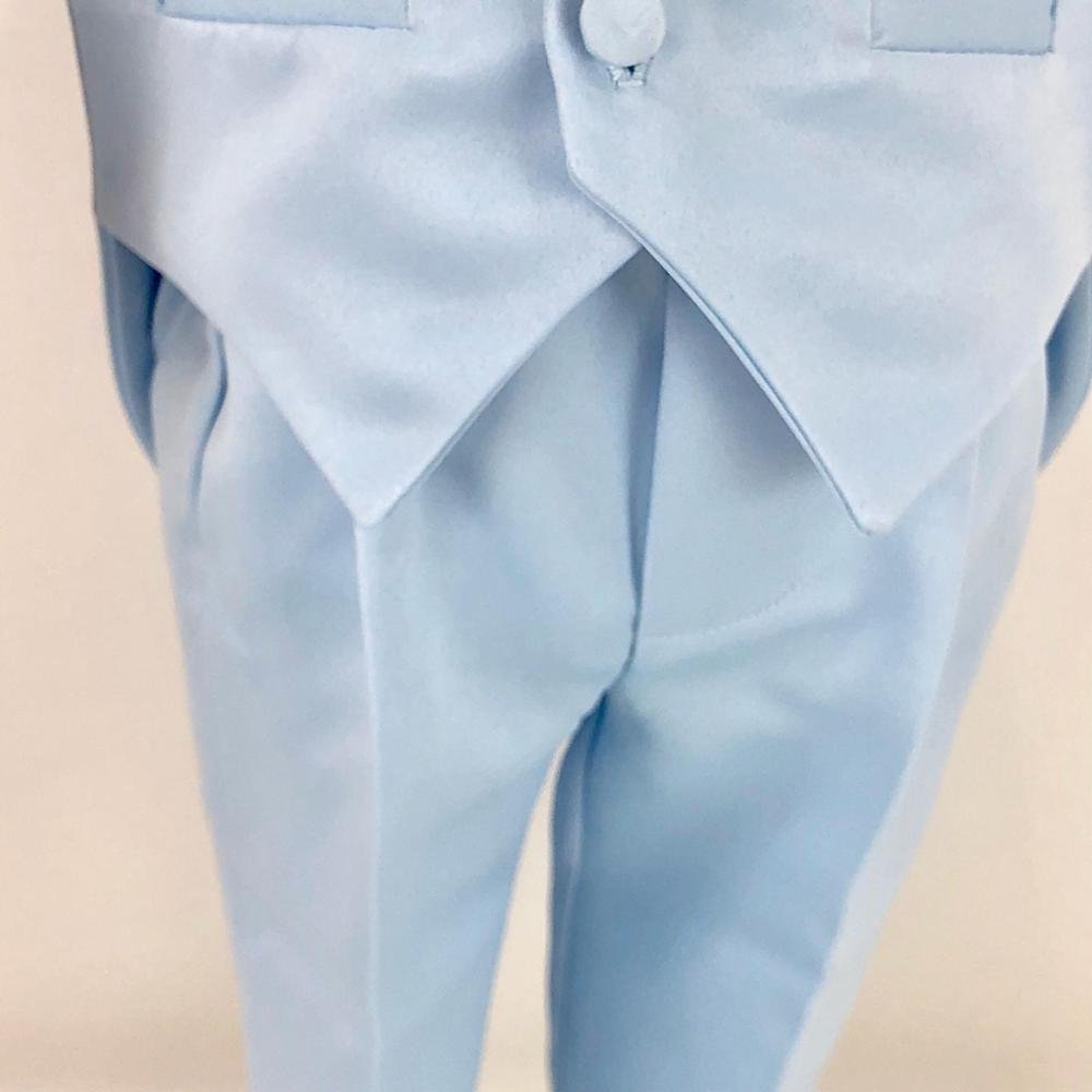 Modern Luxury Newborn New Design Kids Clothing Comfortable Custom Party Birthday Wholesale High Quality Blue Baby Boy Suits Set