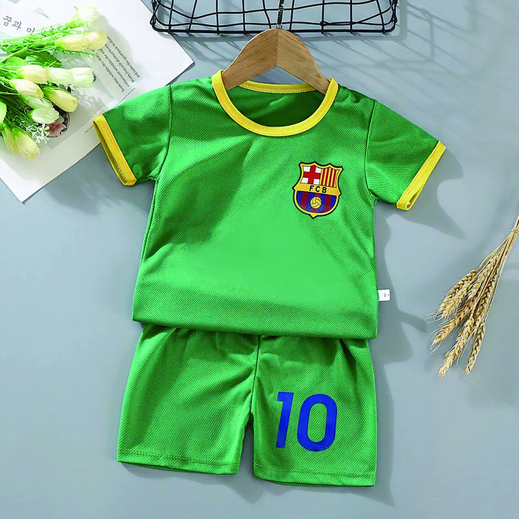 OEM Custom Children's Clothing Boys 1-12Year Old Football Training Suit Casual Sets For Children Boy