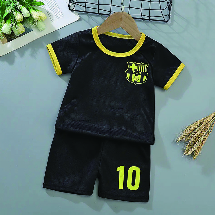 OEM Custom Children's Clothing Boys 1-12Year Old Football Training Suit Casual Sets For Children Boy