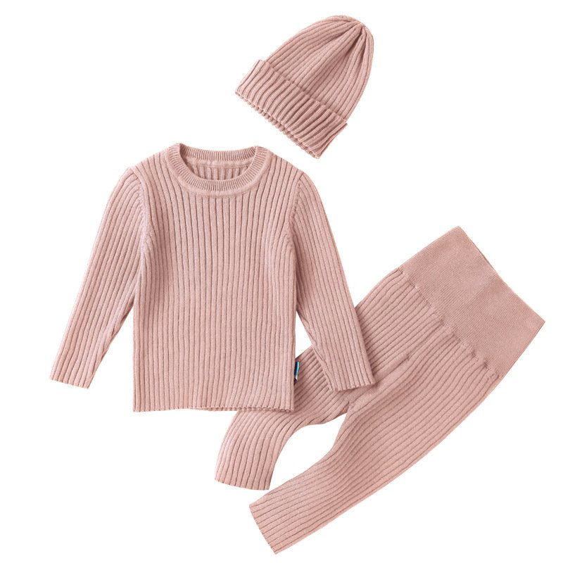 new born kids children baby girls boy sweaters clothes baby clothing sets
