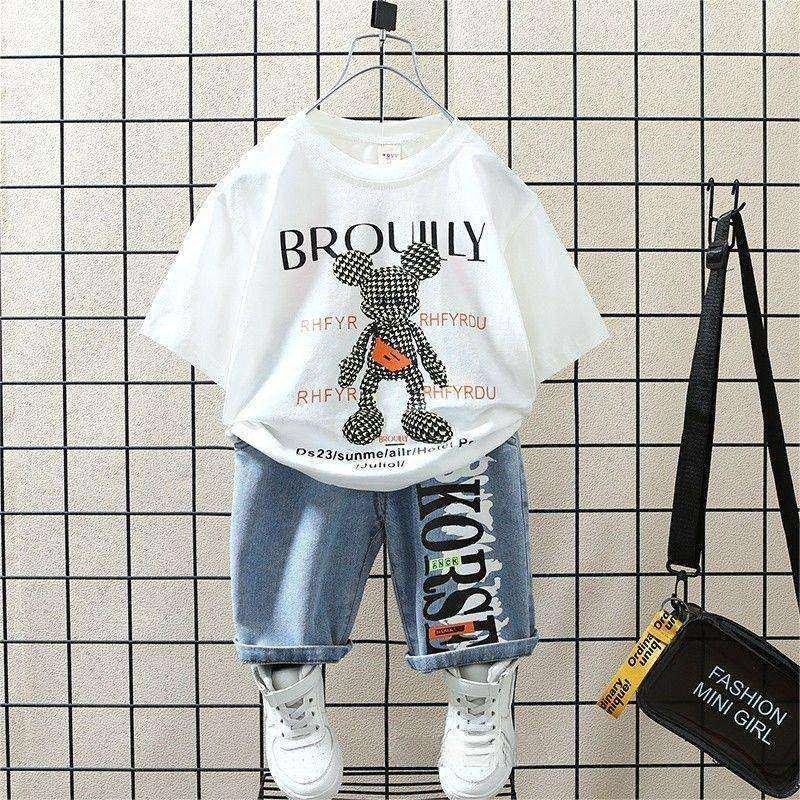 Children Clothing Boy Clothes Sets Kids Wear Outfit Casual New Design 4 Years Boys Clothing Sets