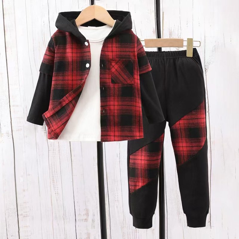 Trend 3 4 5 6 7 Years Old Toddler Hoodie and Pant Sweat Suit Sport Boy Child Clothes Fashion Kids Wear Winter Boys Clothing Sets