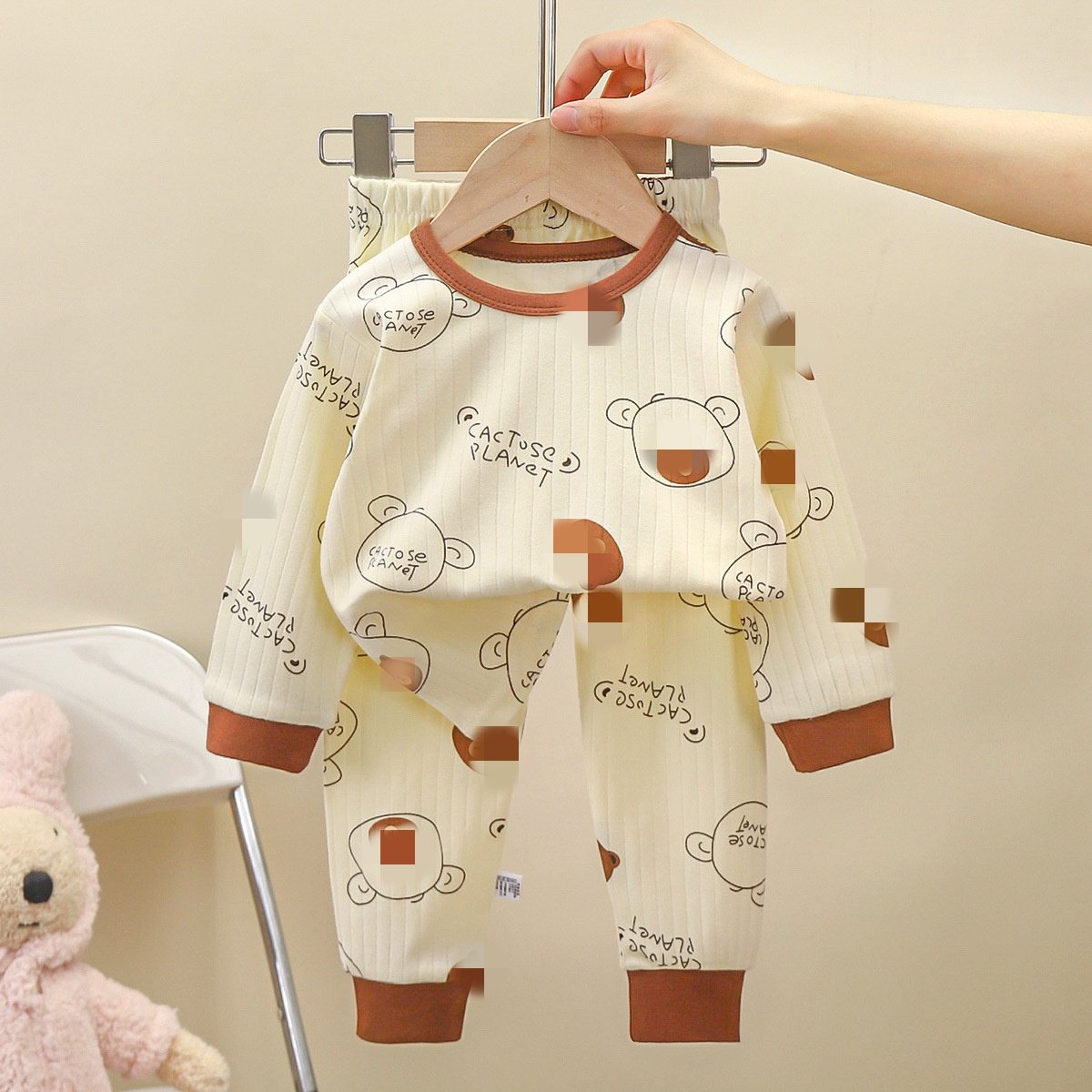 Spring Baby Clothes Wholesale Cheap New Children's Pajamas For Girls Pajamas Kids Cartoon Boys And Girls Home Furnishing Set
