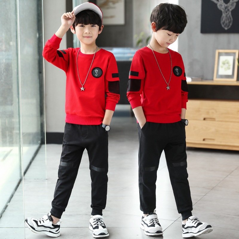 Latest Kids Autumn Clothing Sets 2024 Two Piece Set Children Clothing Long Sleeve Tops Pants Boy Clothing Sets
