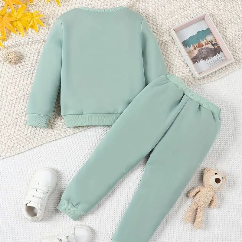 Bamboo cotton boys clothing sets toddler boys clothing sets custom kids tracksuits set wholesale child clothing