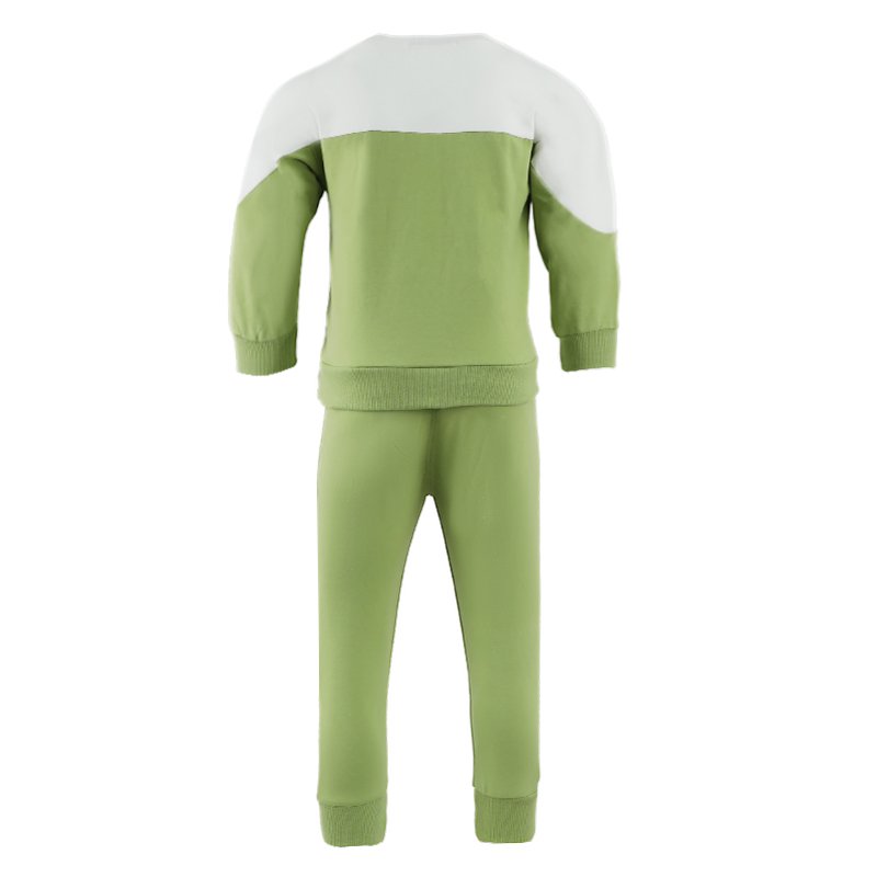 2023 autumn new ropa de ninos children's two-piece boy Sport style washed and old casual suit