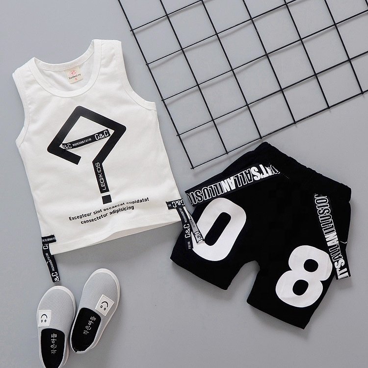 Fashion kids clothes wholesale children's clothing sets baby boys clothes sets