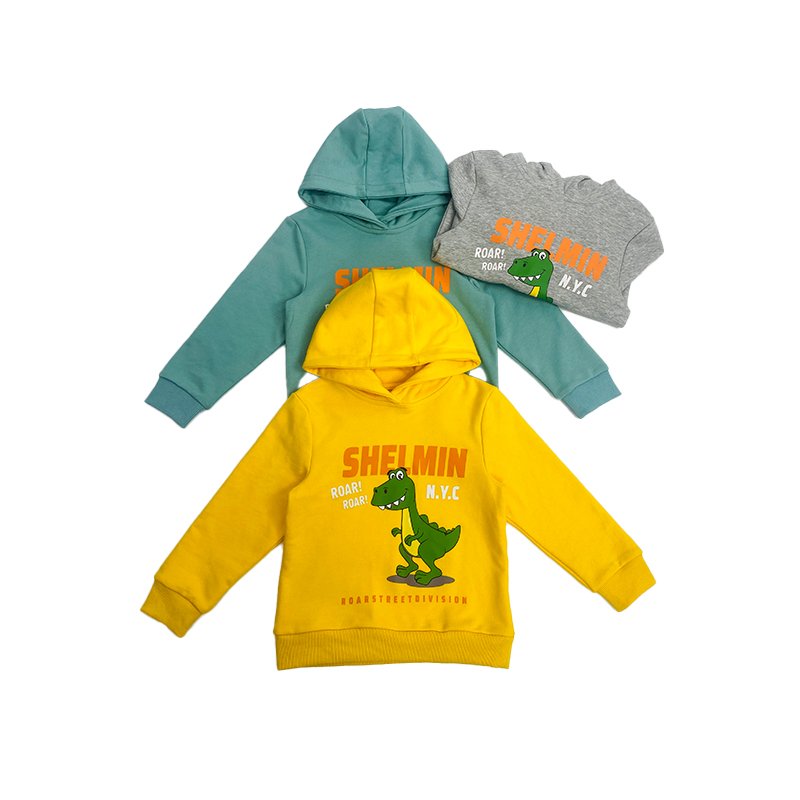 Wholesale Summer Children Clothes Set Long Sleeve Girl Boy Clothes Set