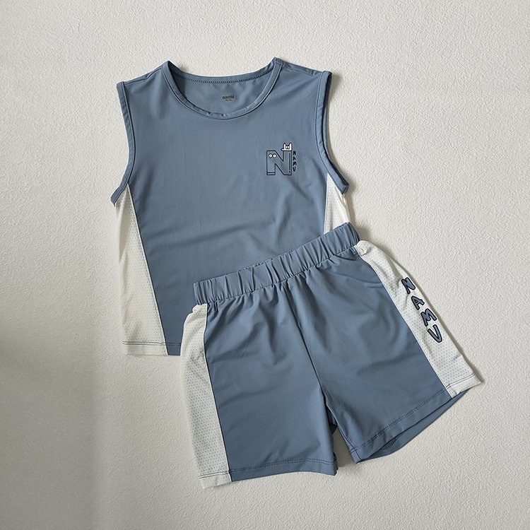Boys Clothing Sets 5 to 12 Years Old Breathable Boys Clothing Set Summer 2024 Boys Clothing Sets 4 to 10 Years Old