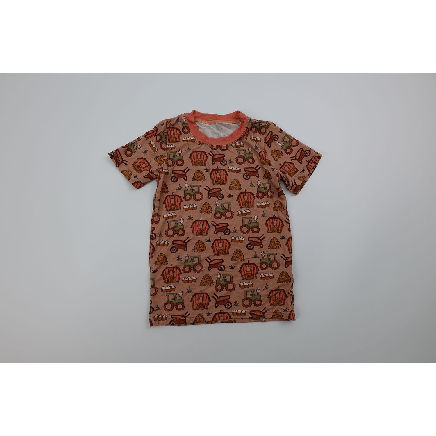 Qingli OEM High quality Halloween fall winter pajamas bamboo children's 2 sets boys custom outfit short clothing set