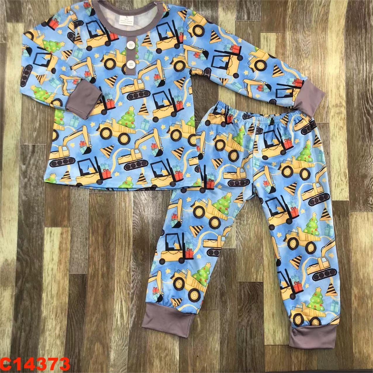 New arrival baby boys clothing sets kids wholesale boutique clothes boys long sleeve pajamas